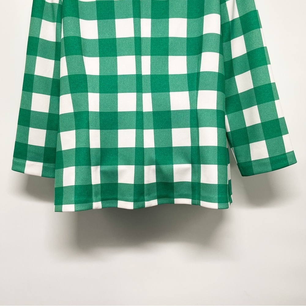 Gingham Checkered Plaid Print Structured Lightwei… - image 6